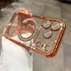 Crystal Studded Luxe Case – Orange