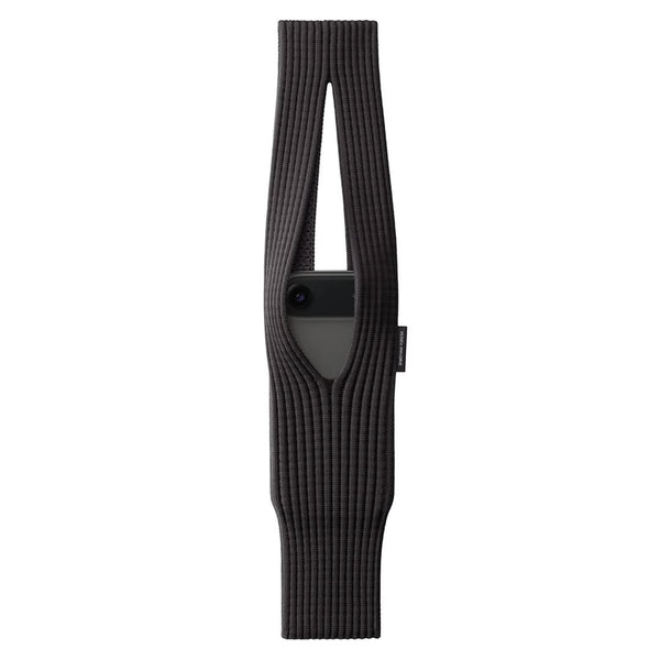 Ribbed Knit Phone Sling Pouch
