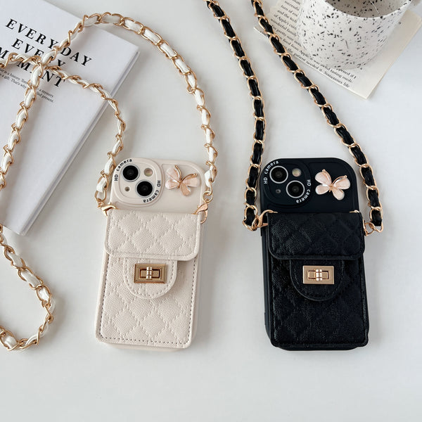 Luxury Crossbody Wallet Phone Case