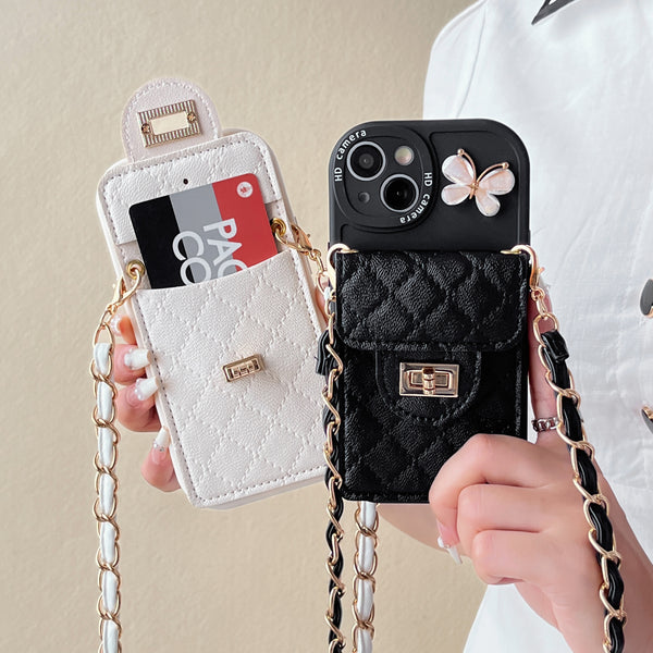 Luxury Crossbody Wallet Phone Case