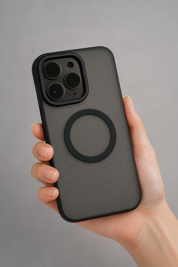 Premium MagSafe Case Cover with Metal Camera Ring