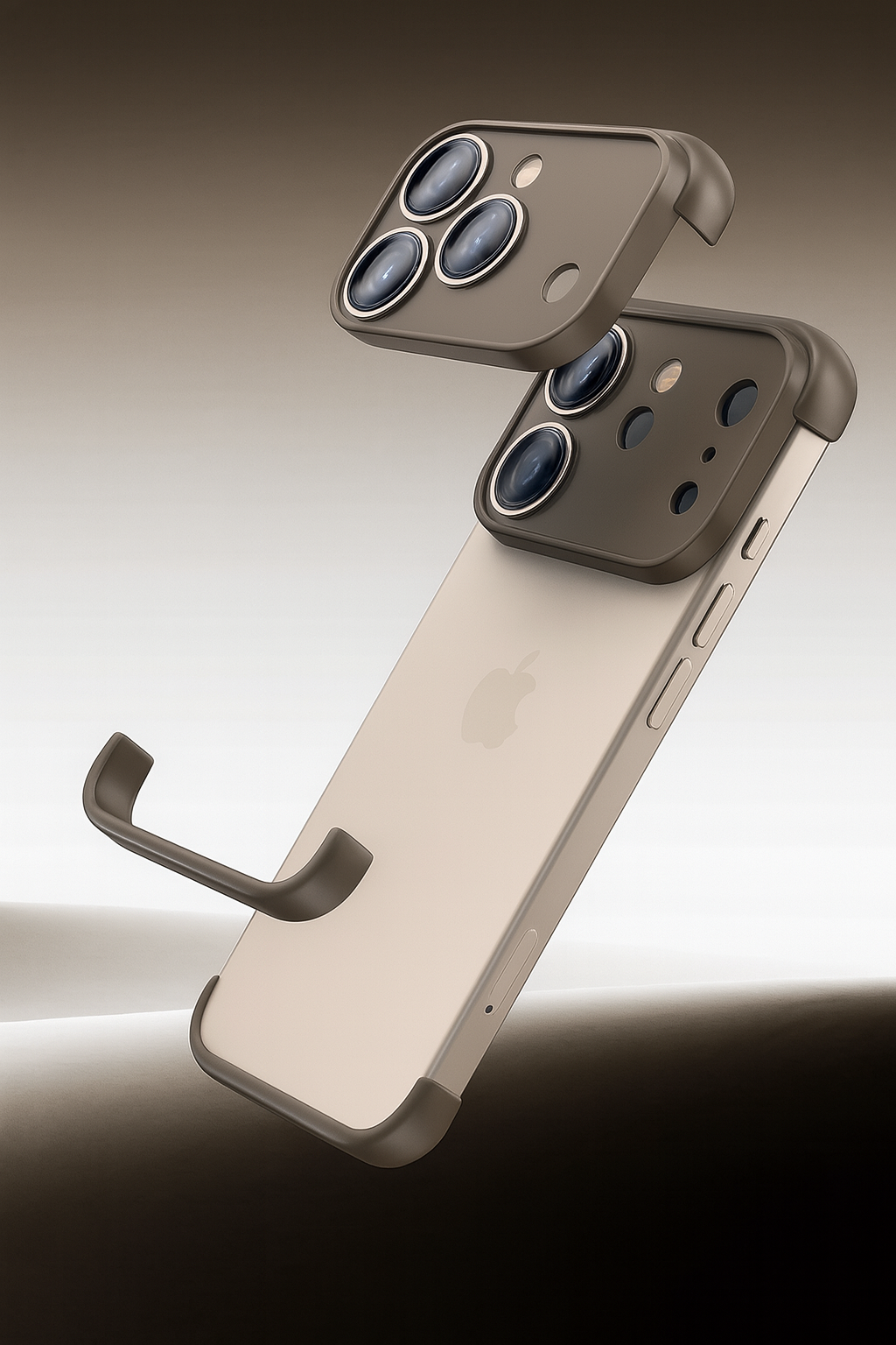 Ultra-Thin Frameless Phone Case for iPhone