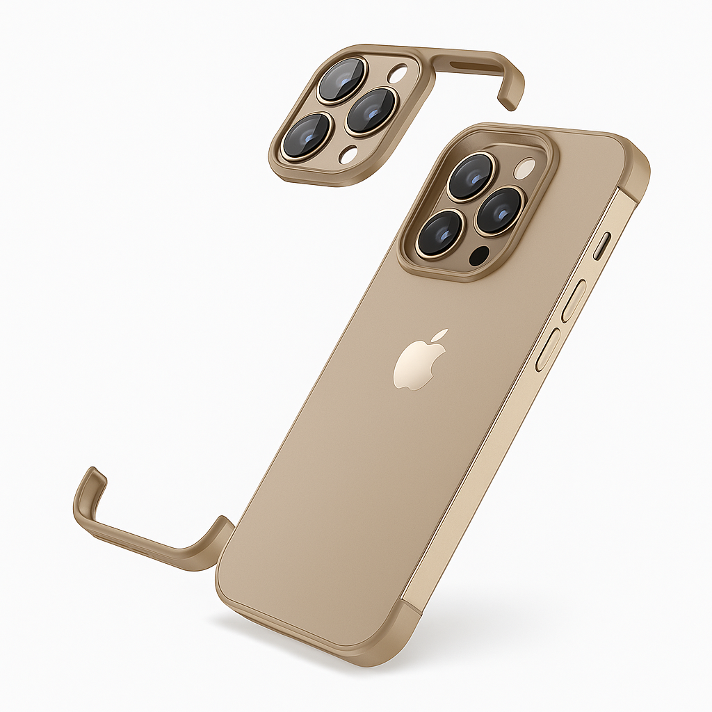 Ultra-Thin Frameless Phone Case for iPhone