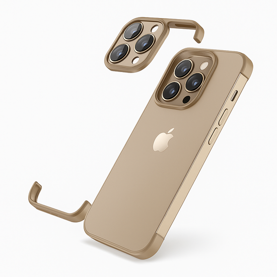 Ultra-Thin Frameless Phone Case for iPhone