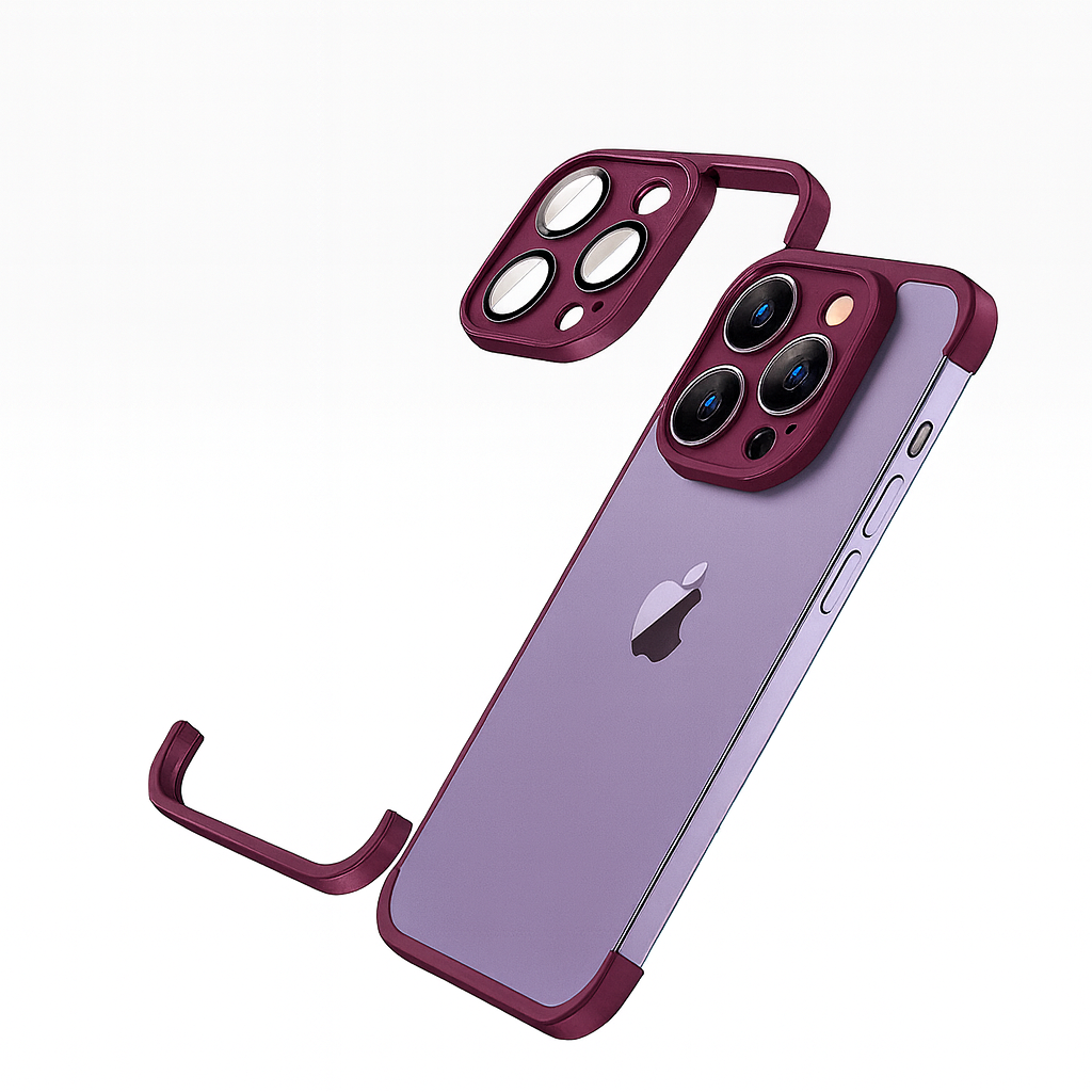 Ultra-Thin Frameless Phone Case for iPhone