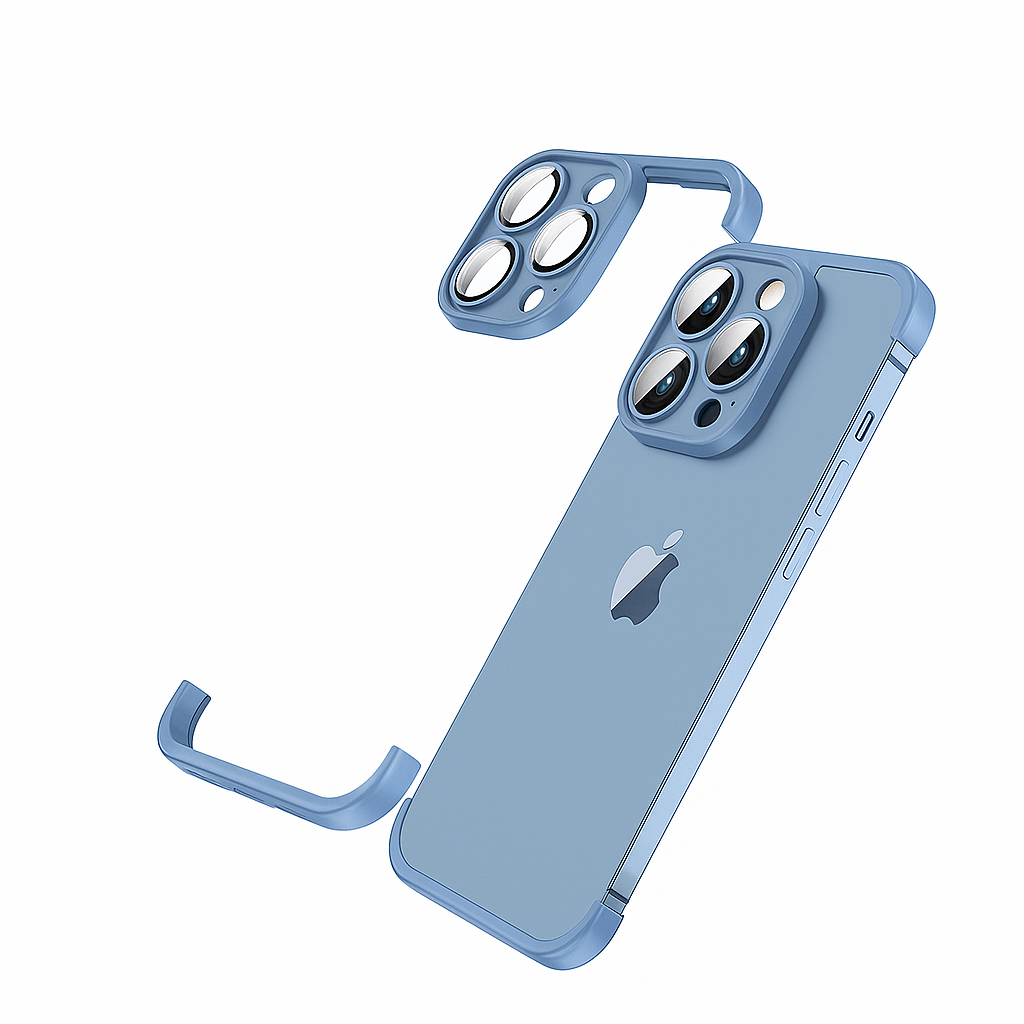 Ultra-Thin Frameless Phone Case for iPhone