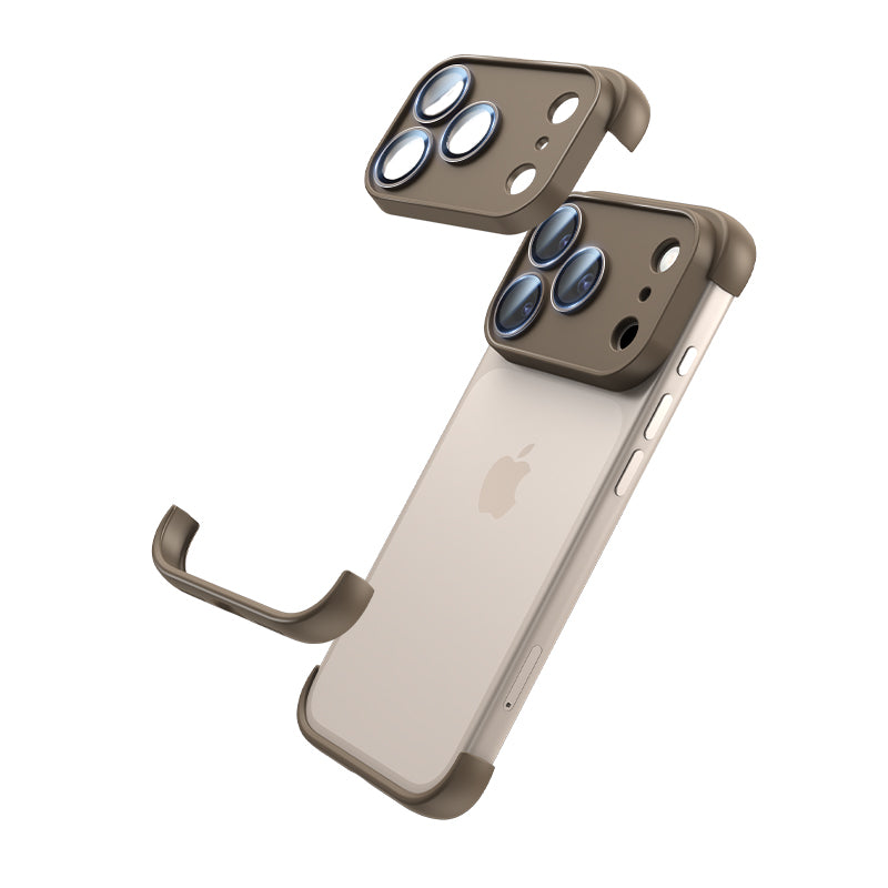 Ultra-Thin Frameless Phone Case for iPhone 17 Series