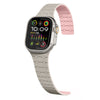 Magnetic Loop Smartwatch Bands – Dual Color Edition(Starlight+Pink)