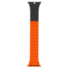Magnetic Loop Smartwatch Bands – Dual Color Edition(Orange+Midnight Black)