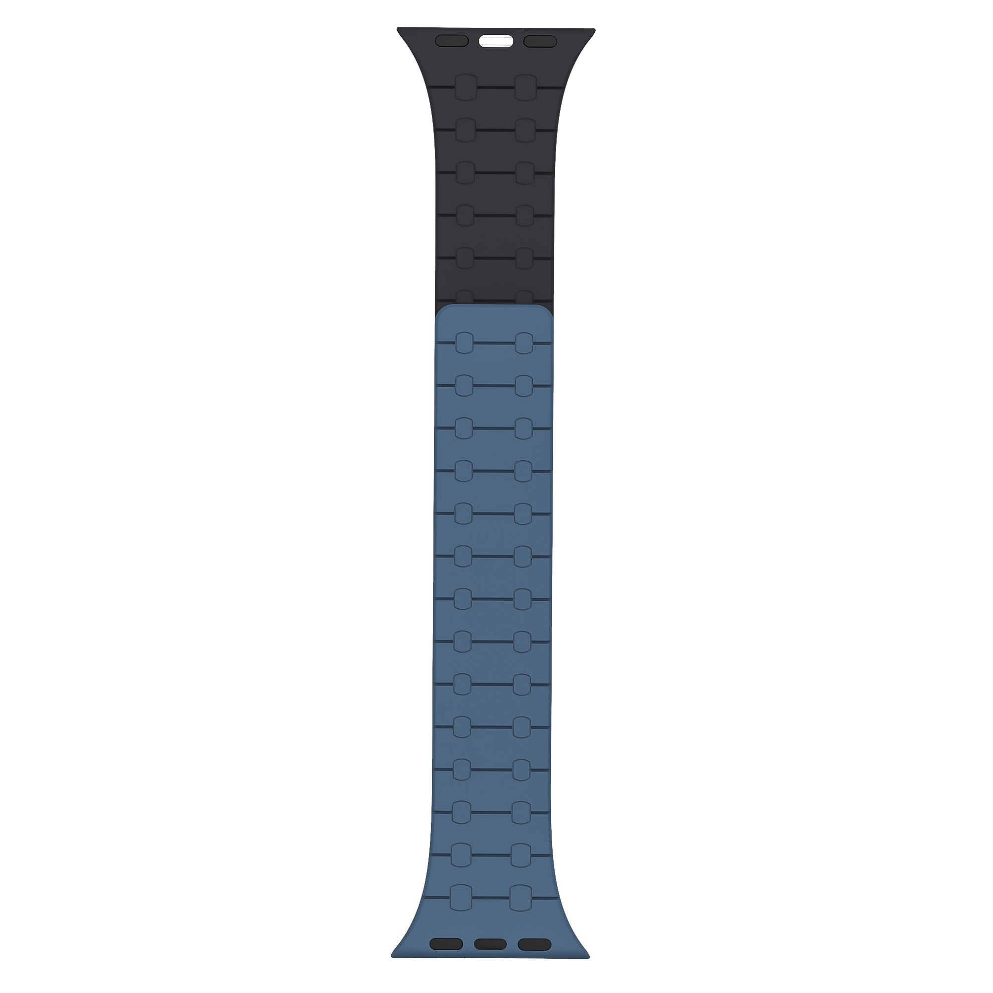 Magnetic Loop Smartwatch Bands – Dual Color Edition(Blue+Midnight black)